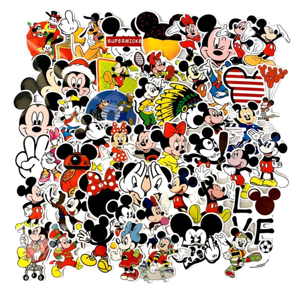 Mickey Mouse & Friends Stickers (50pc)